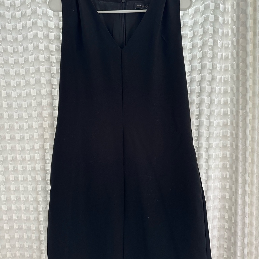Banana Republic Black Backless Dress